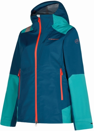 Kurtka La Sportiva Crossridge Evo Shell JKT W Storm Blue/Lagoon