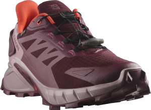 Buty Salomon Supercross 4 GTX W Tawny Port/Deauville Mauve/Cherry Tomato 475945