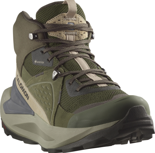 Buty Salomon Elixir MID GTX Gore-Tex Peat/Vintage Khaki/Castlerock 476978