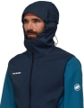 Kurtka Mammut Linard Guide HS Hooded Jacket Men Deep Ice-Marine