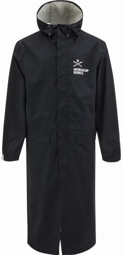 Płaszcz Head Race Rain Coat Black 2025