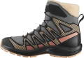 Buty Salomon XA PRO V8 Winter CSWP J Junior Pewter/Black/Peach Fuzz 477800