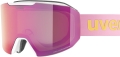 Gogle Uvex Uvex Evidnt ATTRACT WE + Case White Matt/Rose S2/S1