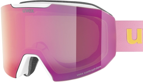 Gogle Uvex Uvex Evidnt ATTRACT WE + Case White Matt/Rose S2/S1