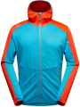 Bluza La Sportiva Upendo Hoody M Tropic Blue/Cherry Tomato 