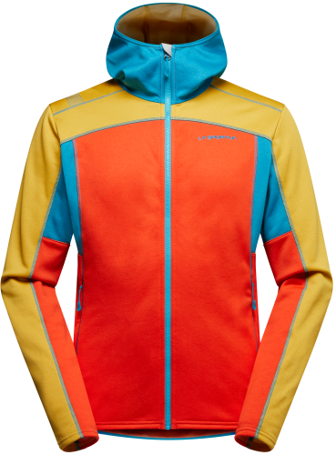 Bluza La Sportiva Cosmic Hoody M Cherry Tomato/Bamboo