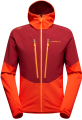 Bluza La Sportiva Session Tech Hoody M Cherry Tomato/Sangria