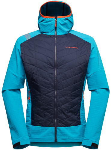 Kurtka La Sportiva Kap Hybrid Hoody M Deep Sea/Tropic Blue