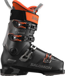 Buty Salomon S/PRO Supra 110 GW Black/Dark Grey Met./Orange Tiger 2026