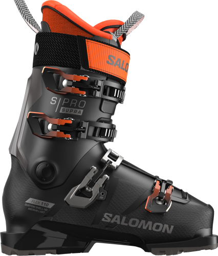 Buty Salomon S/PRO Supra 110 GW Black/Dark Grey Met./Orange Tiger 2026