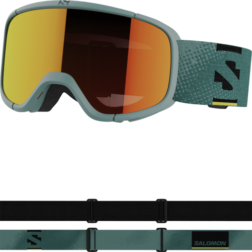 Gogle Salomon Lumi Atlantic Blues07/Mid Red S2