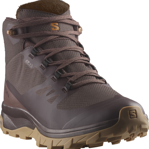 Buty Salomon OUTsnap CSWP W Black Coffee/Peppercorn/Gum 476851
