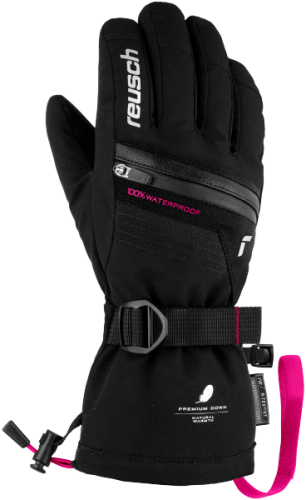Rękawice Reusch Lando R-TEX XT Junior Black/Pink