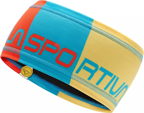 Opaska_La_Sportiva_Diagonal_Headband_Cherry_Tomato_Tropic_Blue_Y24_322614.jpg