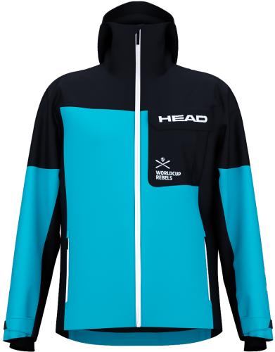 Kurtka Narciarska Head Race Nova Jacket Men Black/Blue 2025