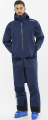 Płaszcz Trenerski Salomon Club Line Rainproof Navy/Race Blue