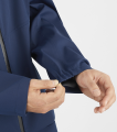 Płaszcz Trenerski Salomon Club Line Rainproof Navy/Race Blue