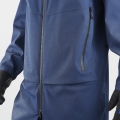 Płaszcz Trenerski Salomon Club Line Rainproof Navy/Race Blue