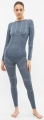 Bielizna Termoaktywna Damska Viking Lana PRO Merino Set Gray