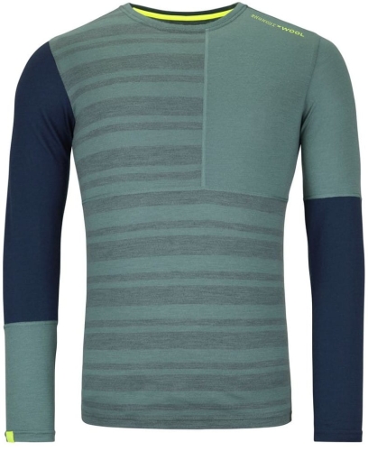 Koszulka Ortovox 185 Rock'N'Wool Long Sleeve Men Arctic Grey