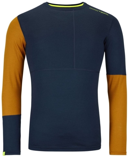 Koszulka Ortovox 185 Rock'N'Wool Long Sleeve Men Deep Ocean