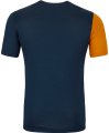 Koszulka Ortovox 185 Rock'N'Wool Short Sleeve Men Deep Ocean
