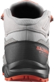 Buty Salomon Outway MID CSWP Junior Lunar Rock/Black/Shocking Orange 471874