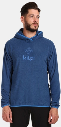 Męska polarowa bluza z kapturem Kilpi FLOND-M Dark Blue