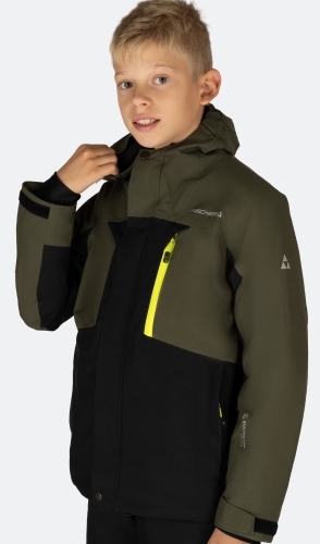 Kurtka Narciarska Fischer DASH Junior Rifle Green 2025