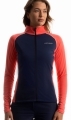 Bluza Fischer EL Flex Midlayer Jacket Women Navy/Coral 2026