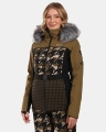 Damska Kurtka Narciarska Kilpi Clair-W Khaki