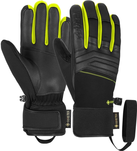 Rękawice Reusch Jupiter Gore-Tex Black/Safety Yellow
