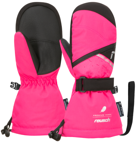 Rękawice Dziecięce Reusch Kaden Down R-TEX XT Mitten Pink