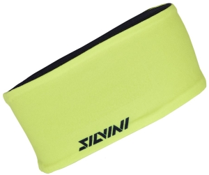Opaska Silvini Unisex Headband Trebbia Black-Lime
