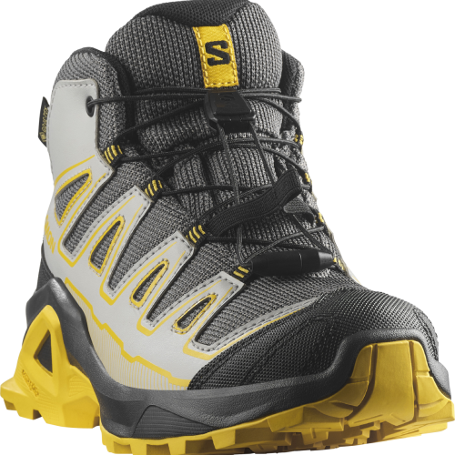 Buty Salomon X Ultra MID GTX Junior Castlerock/Black/Wood Thrush 477460