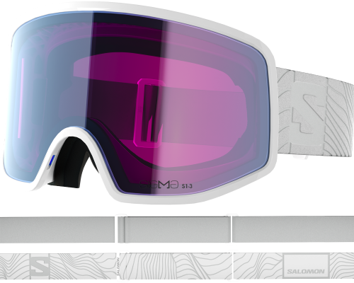 Gogle Salomon Sentry PRO OTG Sigma Photo White/Sky Blue S1-S3