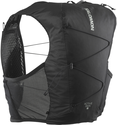 Plecak Salomon Active Skin 8 NO Flasks Black/Metal