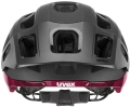 Kask rowerowy UVEX React MIPS Black-Ruby Red