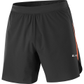 Męskie Spodenki Salomon S/LAB Speed 7 M Deep Black/Fiery Red