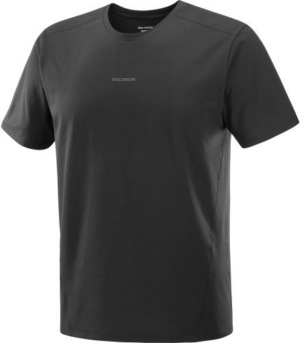 Koszulka Salomon Trackline SS TEE M Men Deep Black C24388