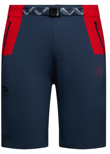 Spodenki La Sportiva West Crest Shorts M Night Sky/Mountain Red