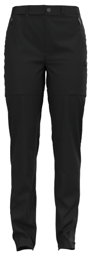 Spodnie damskie Odlo Ascent Light Pants Zip-Off Black 