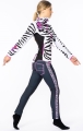 Kurtka Crazy Wonder Magic Shell Black-Zebra Women  