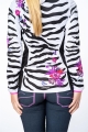 Kurtka Crazy Wonder Magic Shell Black-Zebra Women  