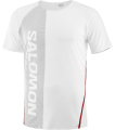Koszulka Salomon S/LAB Speed Tee M White/Deep Black