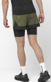 Spodenki Salomon Cross 2in1 Shorts M Grape Leaf/Deep Black