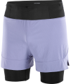 Spodenki Salomon Sense Aero 2in1 Shorts M Blue Granite