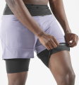Spodenki Salomon Sense Aero 2in1 Shorts M Blue Granite