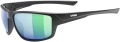Okulary Uvex Sportstyle 230 Black Matt/Mirror Green