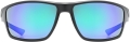 Okulary Uvex Sportstyle 230 Black Matt/Mirror Green